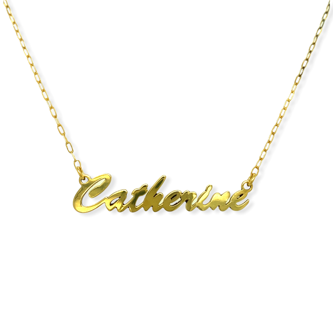 Catherine on sale name necklace