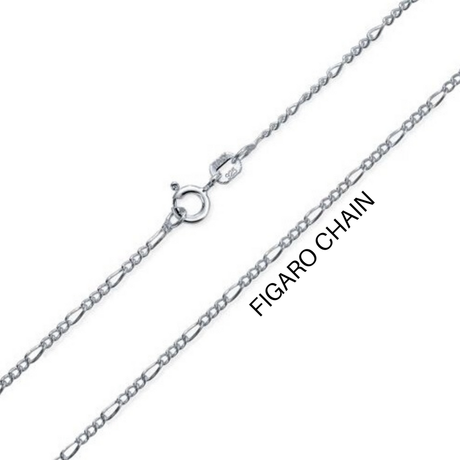 Custom Dangle Name Necklace Sterling Silver