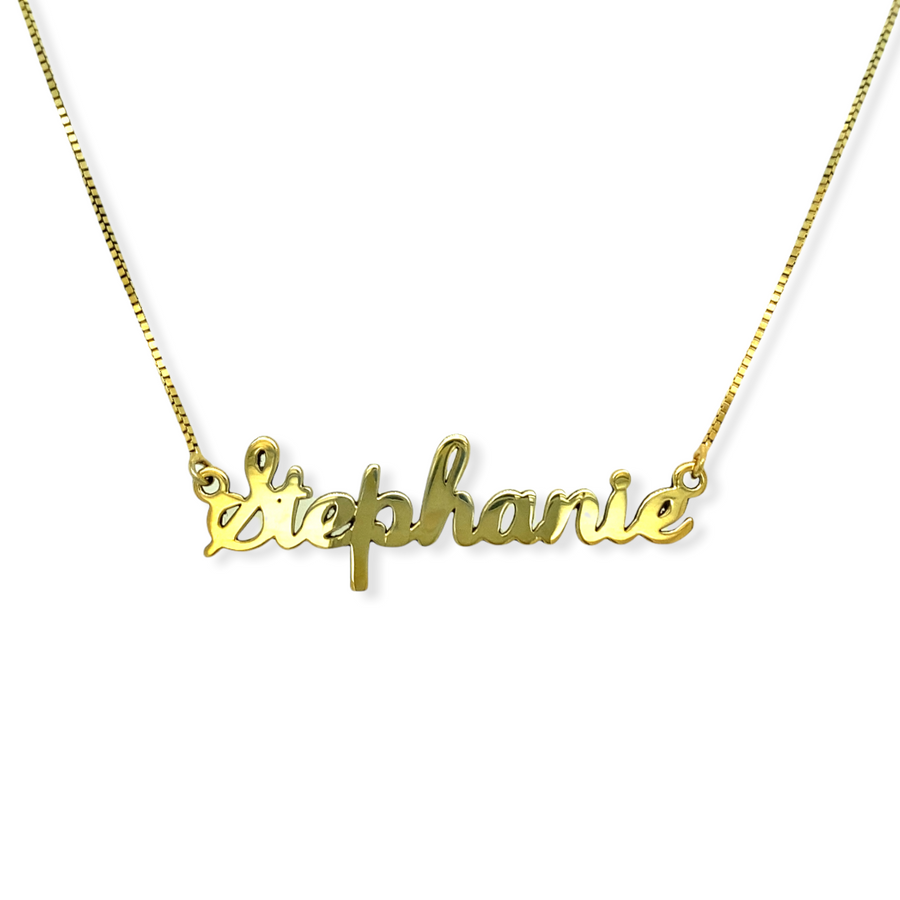 Custom name necklace with preview deals