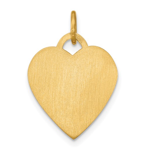 Custom Heart Photo Charm with Rolo Chain